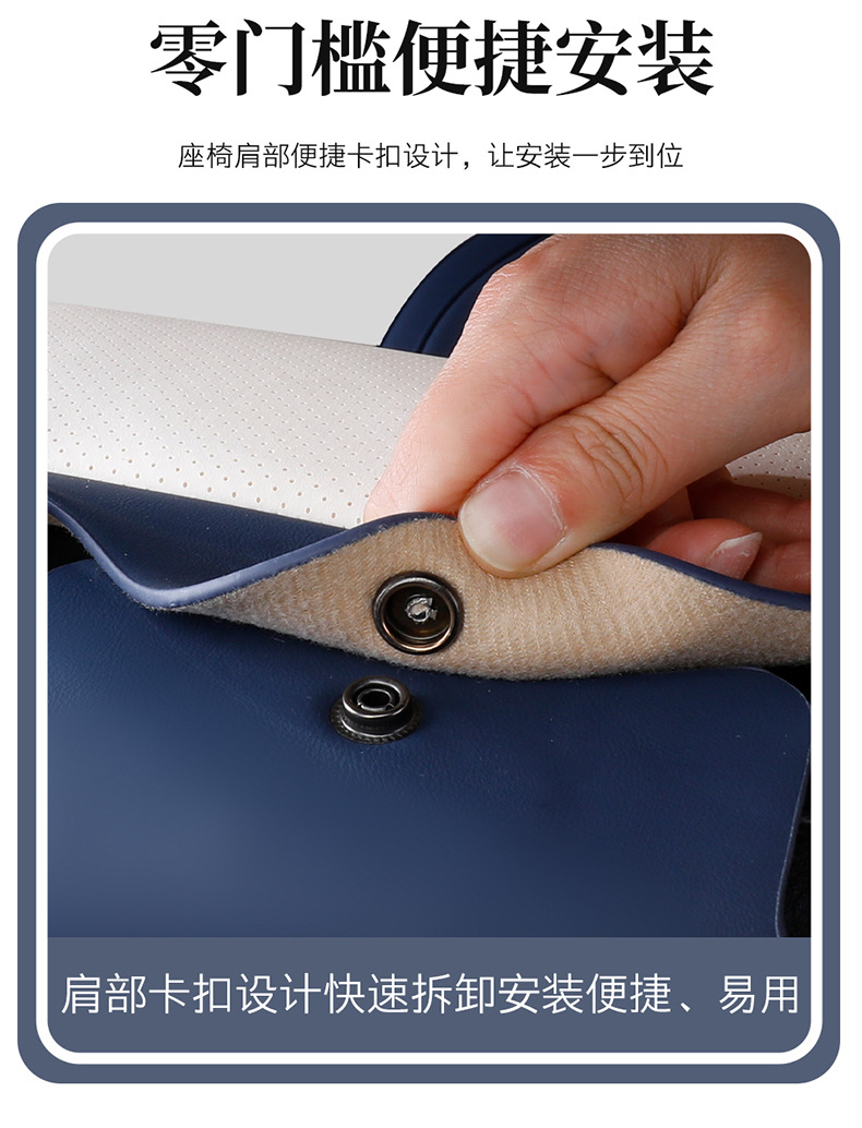 Cross-Border Amazon Car Seat Cushion Nappa Leather All-Season Wear-Resistant Car Seat Cover Comfortable and Breathable Car Seat Cushion
