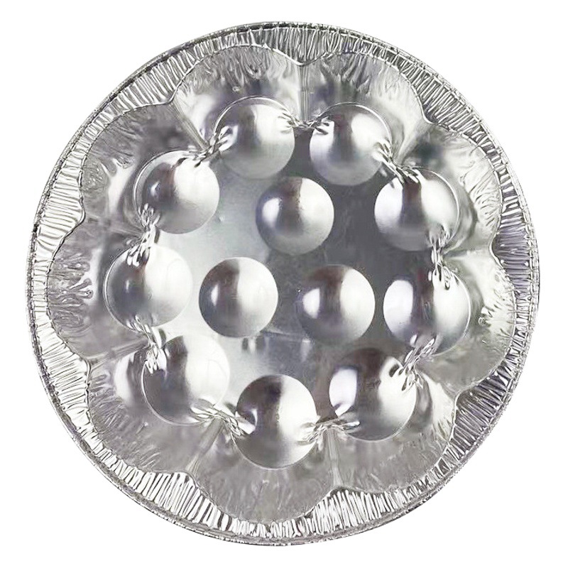 Caracol Placa de papel de estaño placa de hornear resistente a altas temperaturas bolas de barbacoa a la parrilla Concha Pan Freidora De Aire horno desechable Placa de papel de aluminio