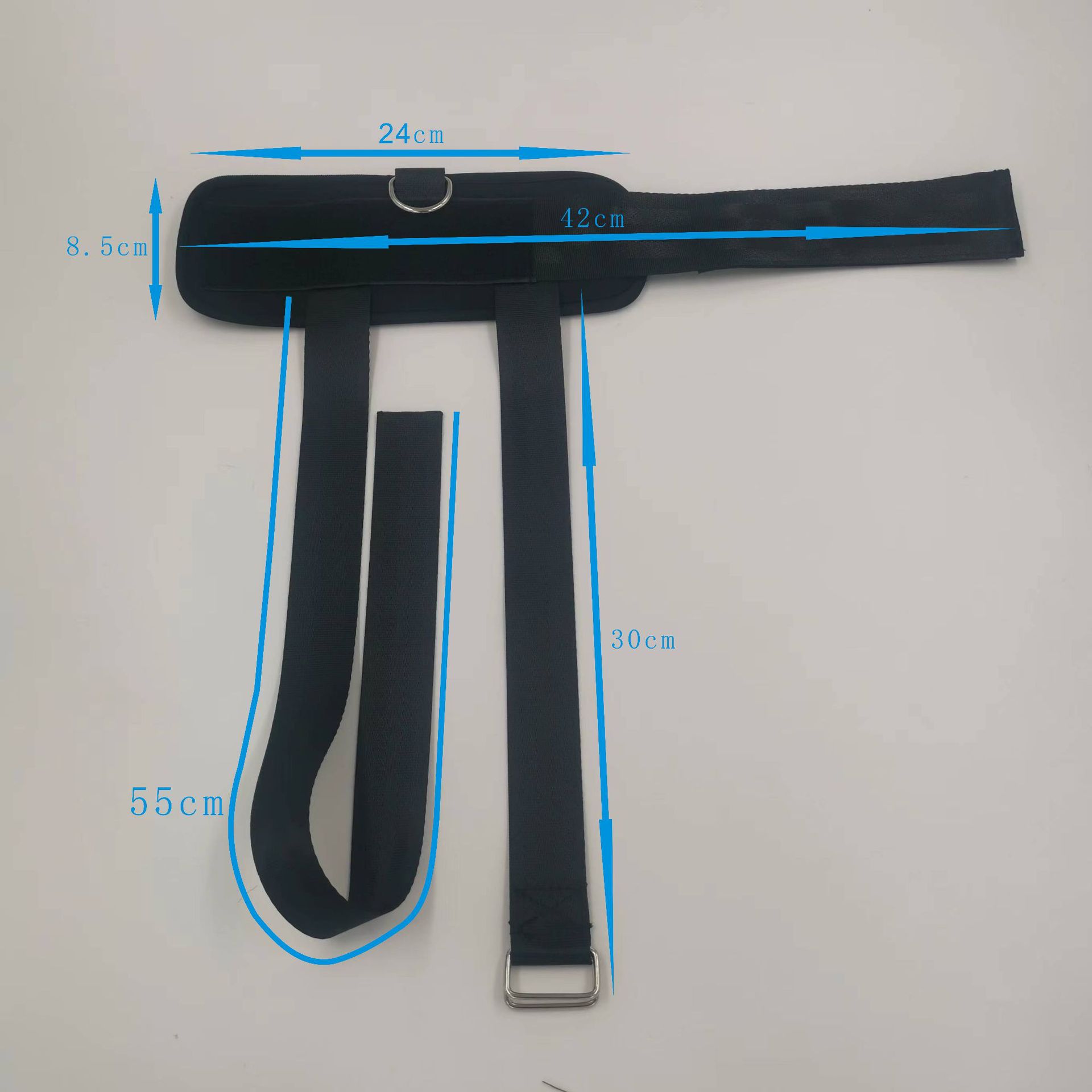 新品可调节哑铃阻力训练脚踝绑带杠铃脚踏式龙门架脚踝扣健身器材