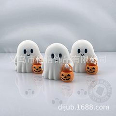 ハロウィンオーナメント ゴーストカボチャ スマイリーフェイスカボチャ かわいい形 光るハロウィンオーナメント