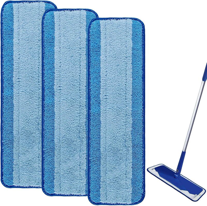 Compatible with Bona absorbent mop replacement cloth, adhesive mop pad, spray water flat cleaning mop accessories