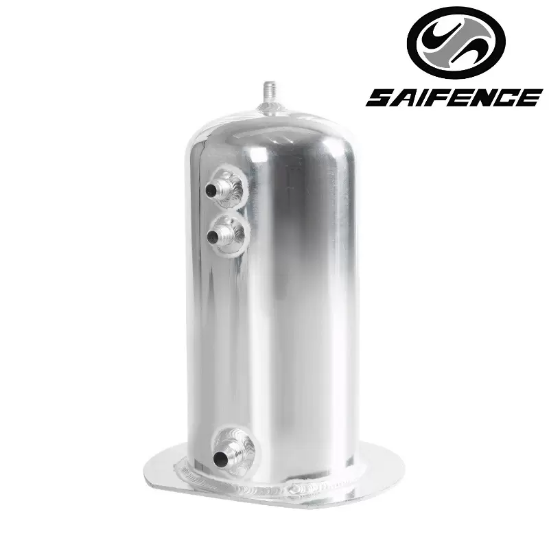 汽车改装 2.5升铝合金水箱圆顶燃料稳压罐AN6在AN8外部铝制TK16