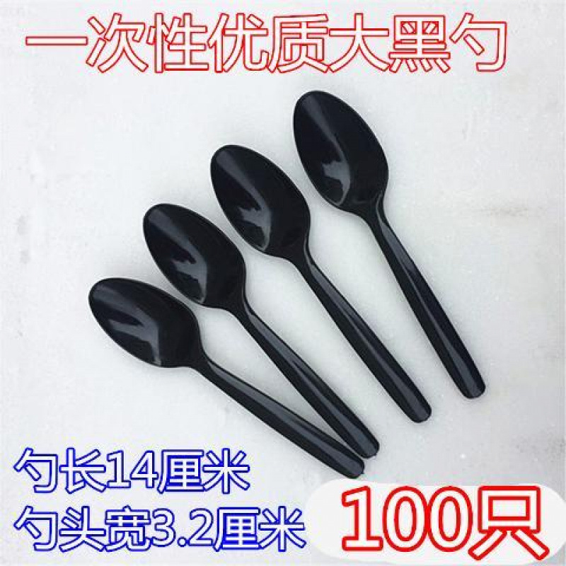 Cucharas desechables cucharas de plástico cucharas transparentes cucharas de comida rápida para llevar cucharas de postre cucharas de arroz cucharas de hielo cucharas comerciales