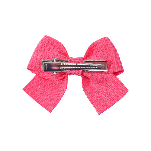 Girl Corn Kernel Hair Pin with Children's Butterfly Bow Hair Clip, Solid Color Princess Hair Accessory A190