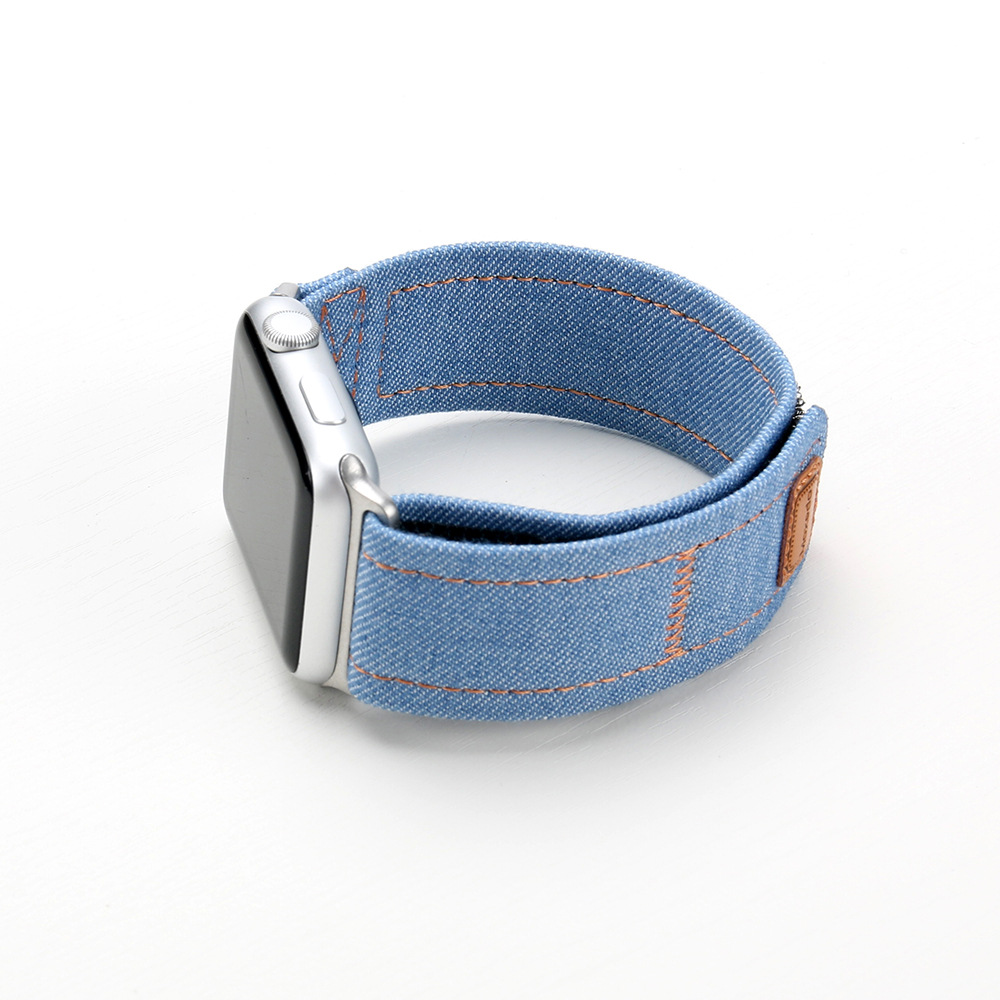 Heißer Verkauf Uhrenarmband Iwatch9ultra 2 Serie Outdoor Sports Denim Woven Mehrfarbig Optionales Armband Qualitätssicherung Zubehör_voghion.com