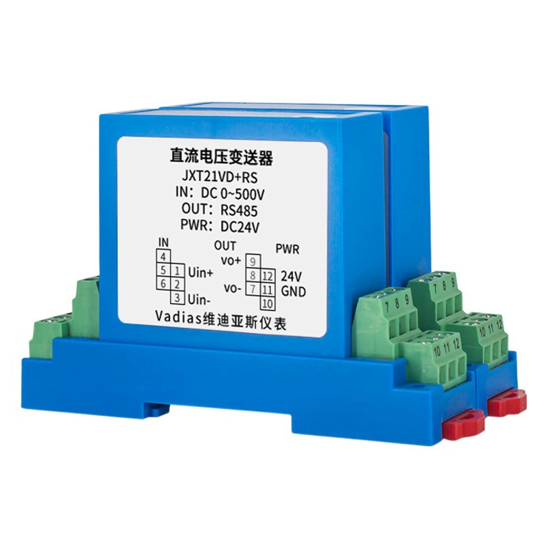 Vadias Vidias Преобразователь напряжения переменного тока Датчик постоянного тока 10 В Преобразователь напряжения RS485