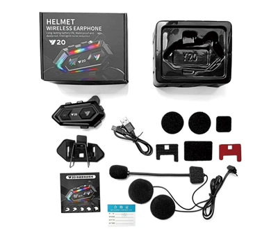 Motorcycle Helmet Headset | Helmet Headset Motorcycle - y20-standard-version