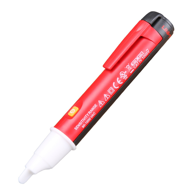 优利德UT12B非接触式测电笔验电笔声光报警感应试电笔90-1000V
