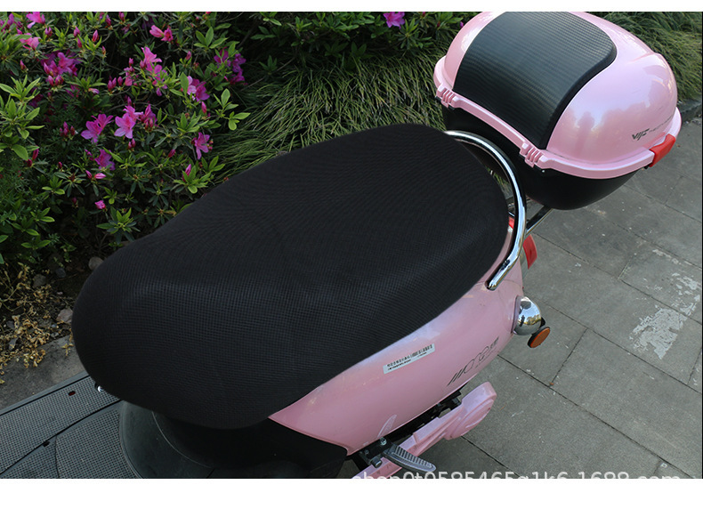 Electric Vehicle Motorcycle Seat Cushion Cover Waterproof Sun Protection All-Inclusive Four-Season Universal Insulation Mat Battery Vehicle Seat Cushion Cover