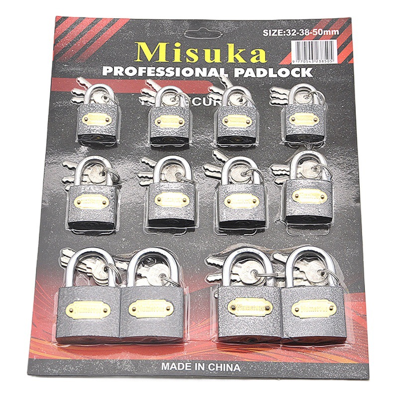 Candado combinado auténtico pintado con aerosol, candado negro, candado pequeño de estilo antiguo, cabezal de candado universal, cerradura de puerta impermeable, juego de 12 piezas de apertura simple.