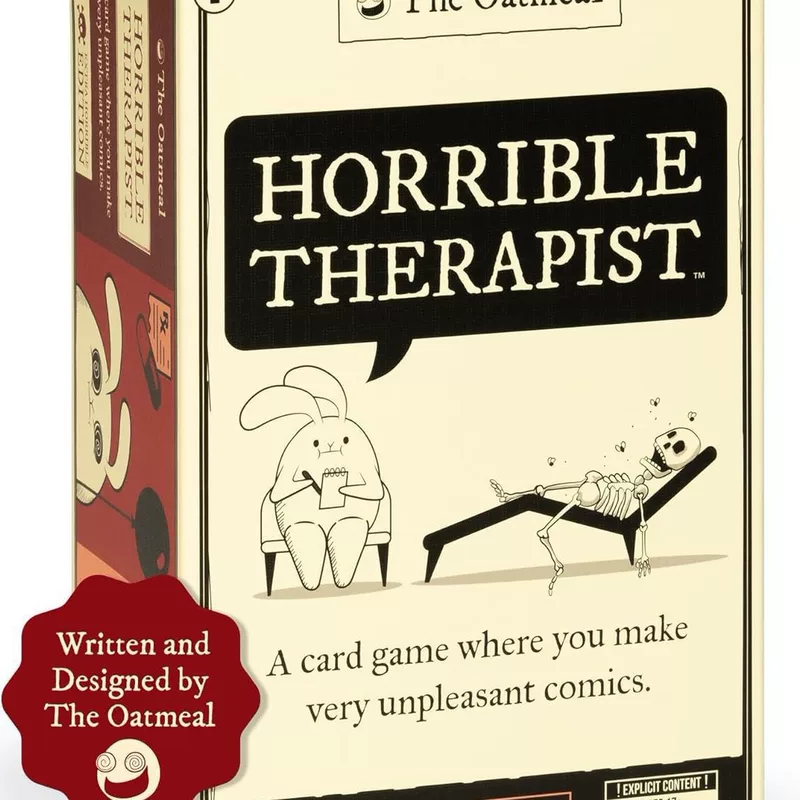  explos Деорезкий набор Horrible Therapist Terrorist Therapist Взрослая карточная игра