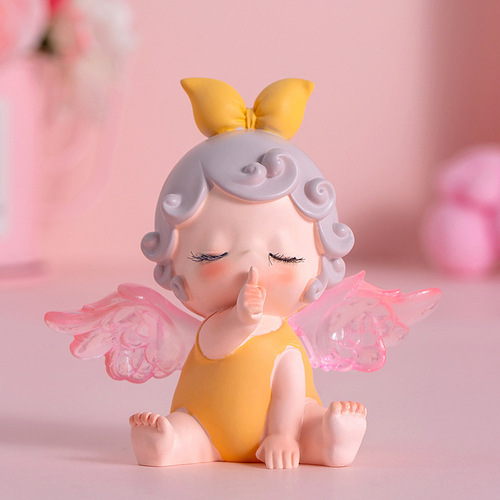 New Anne Angel Girl Blind Box Series Complete Set of Ornaments Princess Cake Decoration Doll Birthday Gift Figure