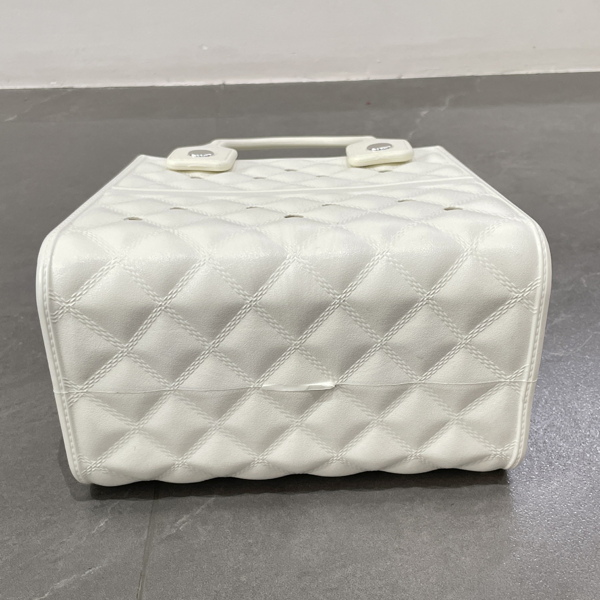 684g Weight Open Closure Type Top Handle Strap Type Square Bag Bags Type Street Occasion EVA Material Solid Color Pattern All Seasons Season Women's Gender Streetwear Style Square Shape Women's EVA Solid Color Streetwear Square Open Square Bag 3