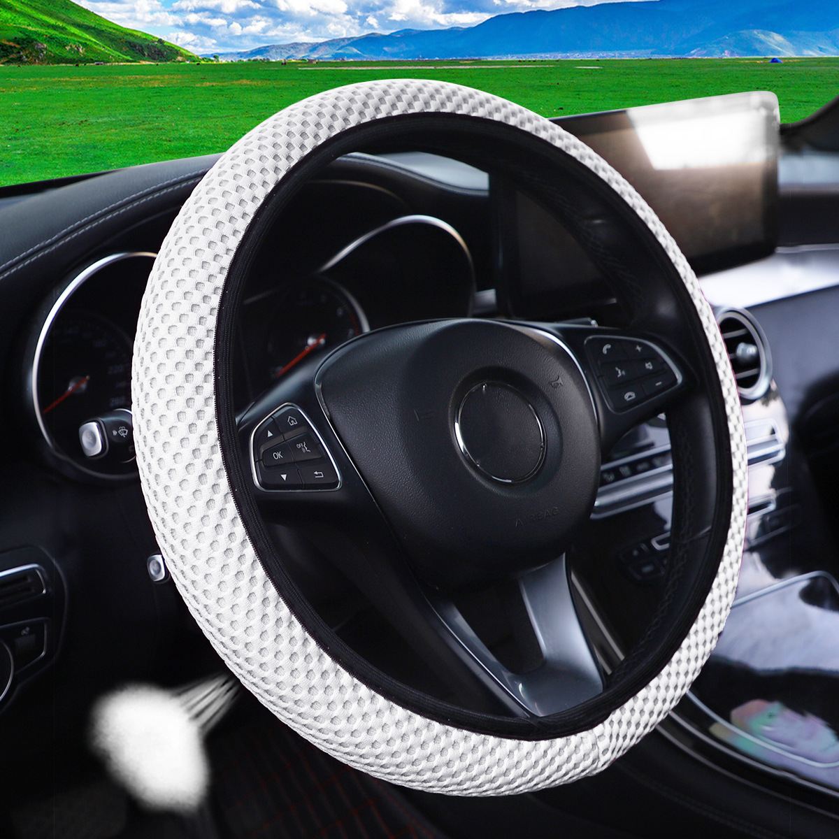 Universal – Universal Car Steering wheel - gray