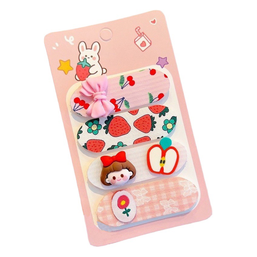 Children's Hairbands, Baby Magic Tape Hairbands, Girls' Hair Clips, Back of the Head Hair Clips, Baby Bangs, Bowknots