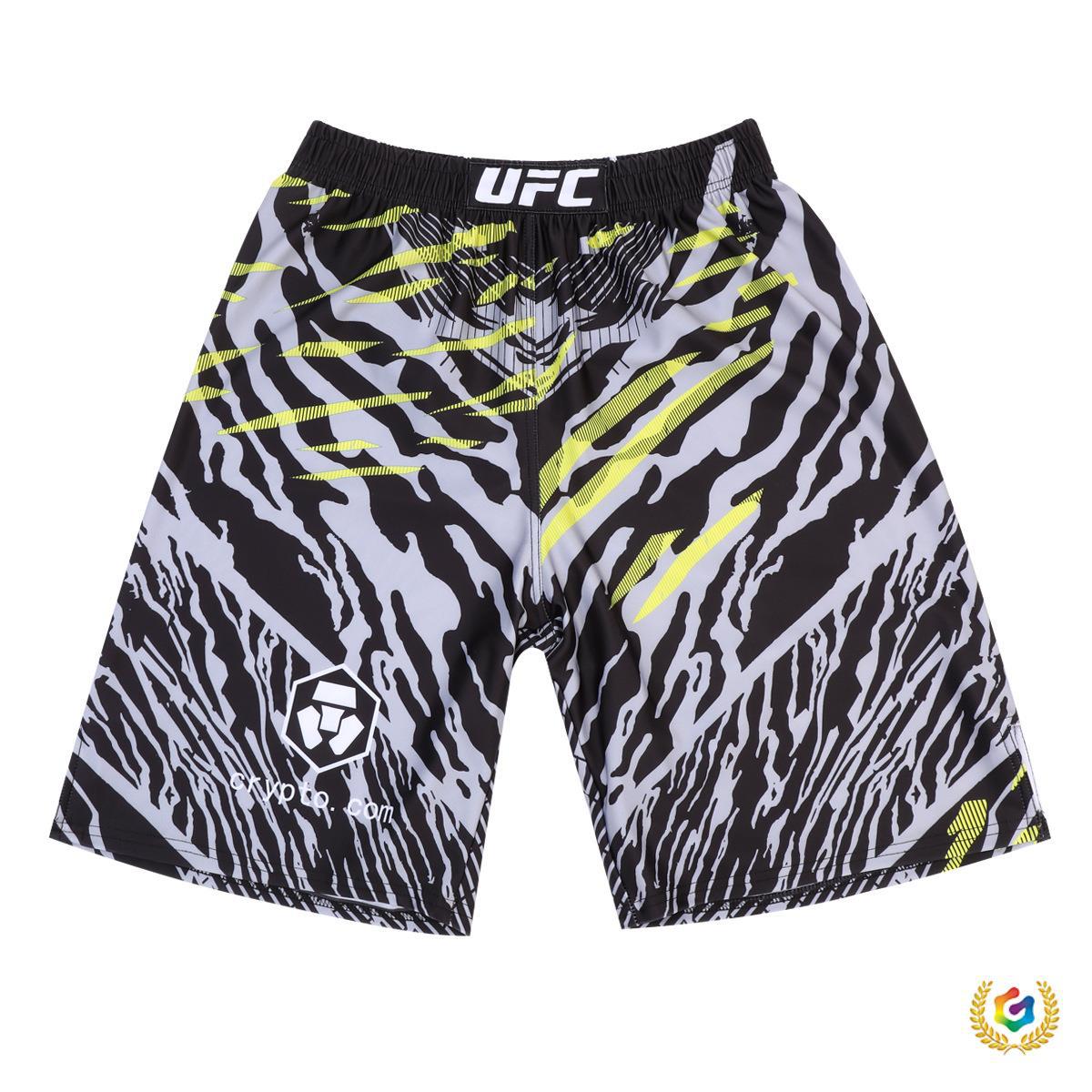 ✮ Sanda Training Clothing Ufc Set Men's Boxing Outfit Muay Thai Fighting Short-Sleeve Shorts Gym Fighting Professional Set