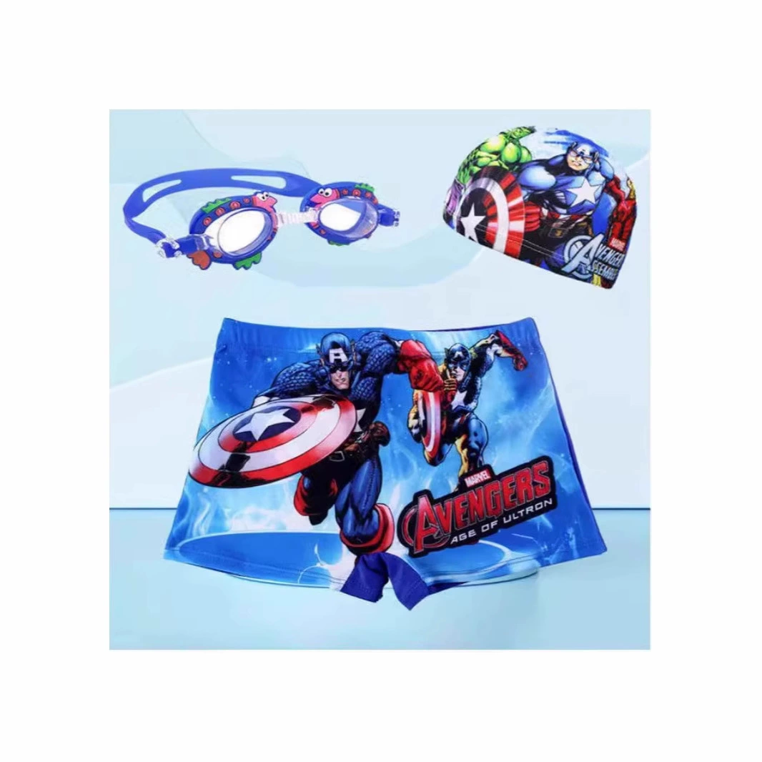 Новый мальчик мультфильм мультфильм с цифровым принтом детские плавки