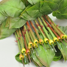 香皂花头专用花杆丝网花杆玫瑰花杆DIY仿真花杆单支花束配件