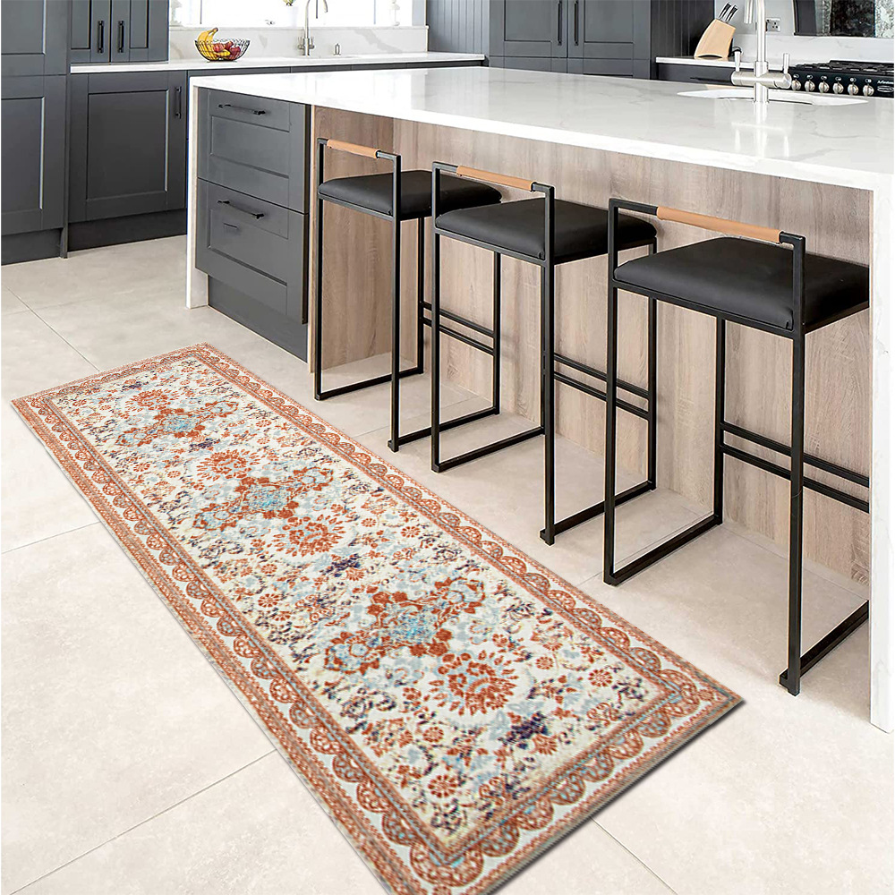 Ethnic non-slip carpet for home use