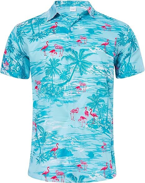 Venta caliente transfronteriza europea y americana, linda mascota gato estampado 3D, camisa hawaiana de manga corta con botones sueltos en la calle principal para hombres