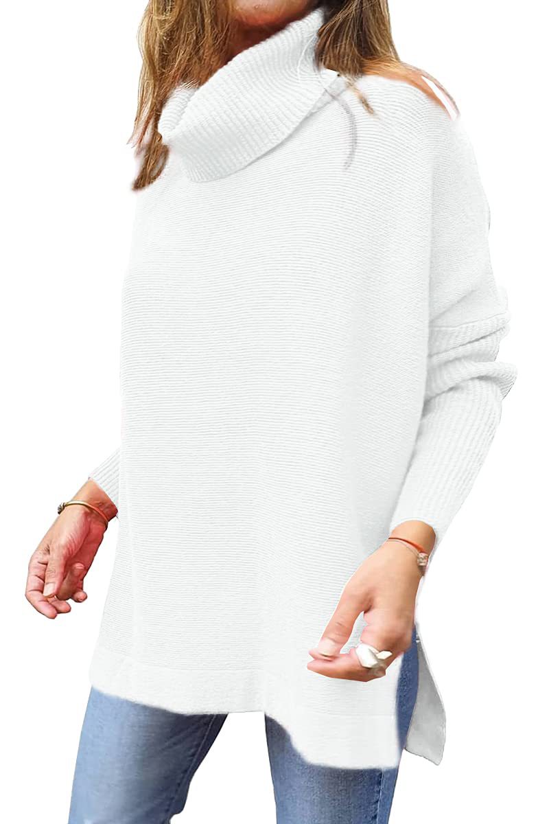 651g Weight Long Sleeve Sleeve Length Pullovers Placket Type Batwing Sleeve Sleeve Type Polyacrylonitrile Fiber Fabric Type Long Top Length Sweater Tops Type Daily Occasion Turtleneck Neckline Warm Function Slim Fit Type Solid Color Pattern Winter, Autumn Season Women'S Gender Patchwork Design Fashion Style Wholesale Women'S Fashion Solid Color Long Sleeve Patchwork Sweaters & Cardigans 15