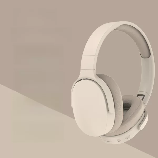 Cross-Border P2961 Over-Ear Bluetooth Headset Wireless Earphones Simple Style Stereo Cotton Full-Coverage Earmuffs Ultra-Long Battery Life