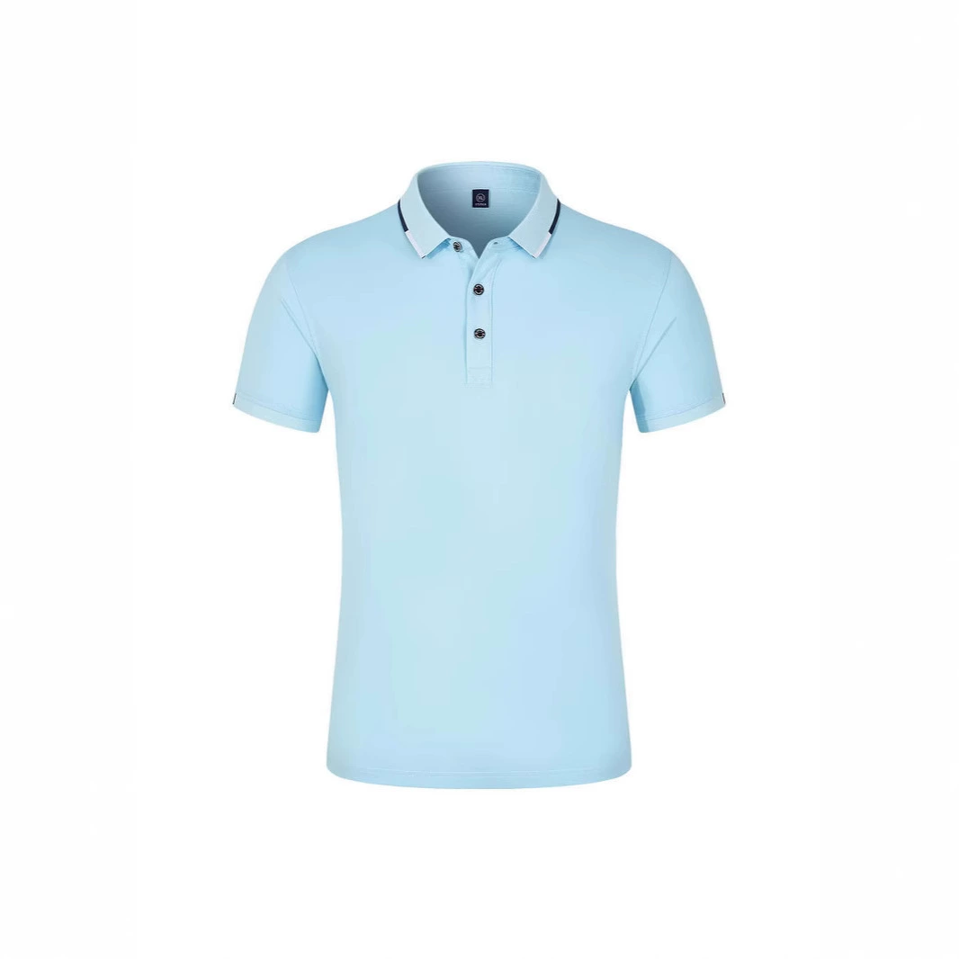 поло с лацканами и короткими рукавами, летняя рабочая одежда