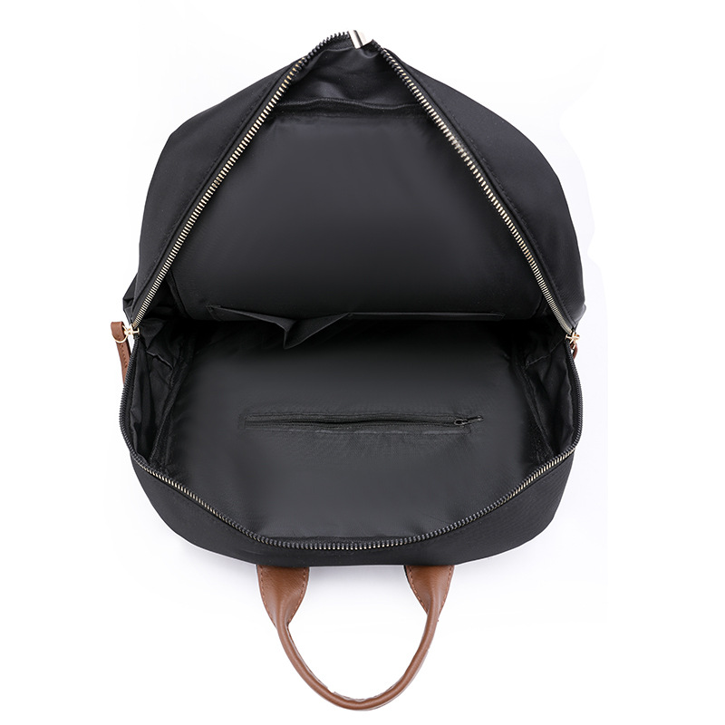 2022 nueva mochila de nailon casual para mujer, mochila para computadora de viaje de negocios simple y versátil, mochila escolar para estudiantes de secundaria