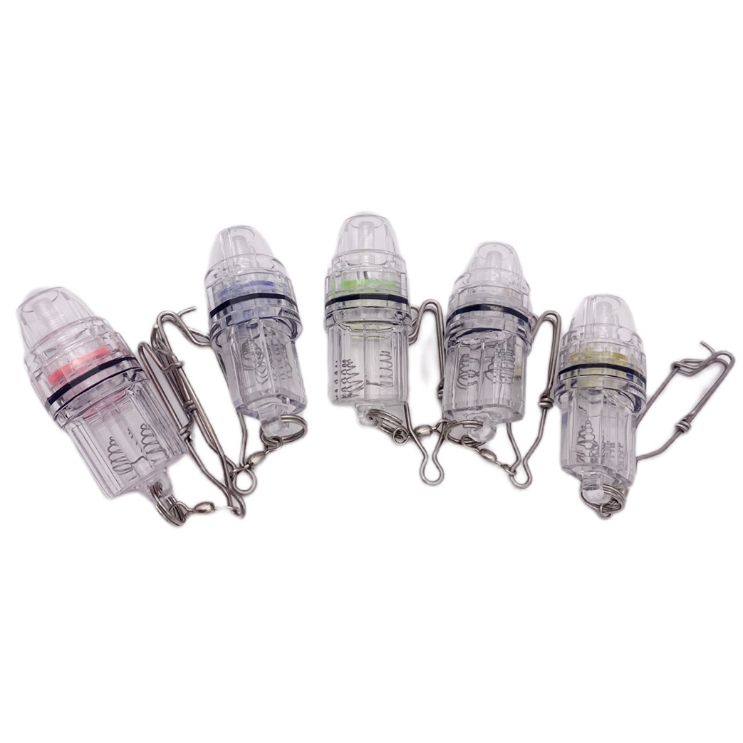 Deep-sea LED fish-attracting light, underwater fish-attracting light with reinforced metal large pin hook, sea fishing light