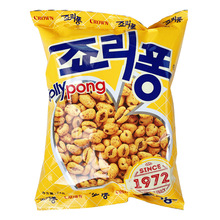 韓國爆米花大麥粒膨化麥仁甜天麥休閑零食小吃74g*5