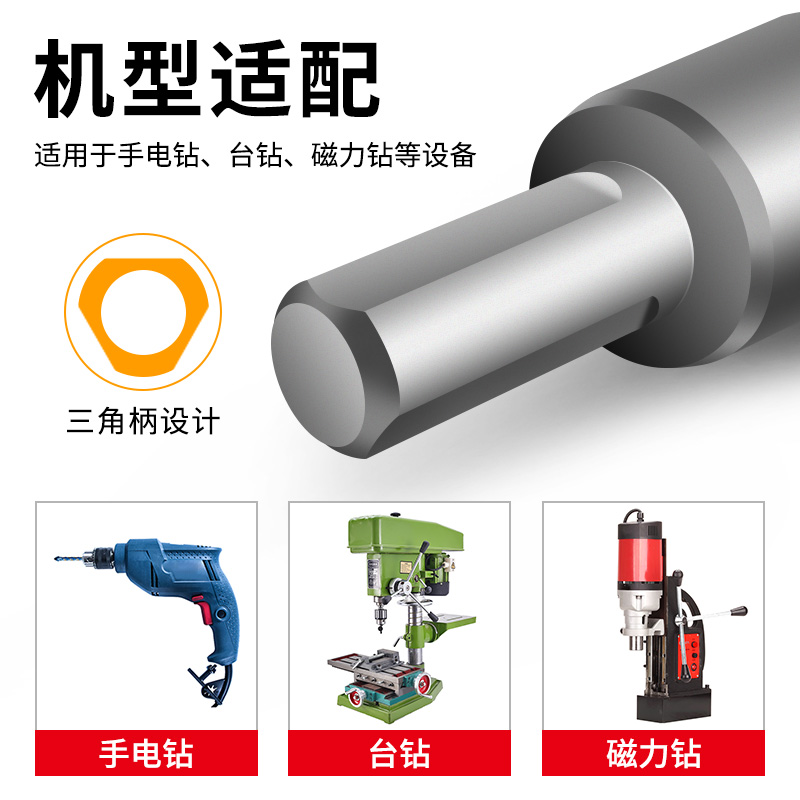 스테인레스 스틸 홀 오프너 금속 20 카바이드 리밍 드릴링 비트 DAQUAN 알루미늄 거셋 오프닝