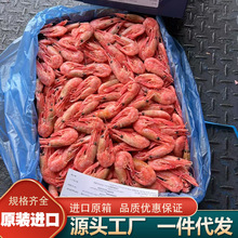 北极甜虾10斤批发进口原箱新鲜甜虾刺身冰虾超大虾带籽商用大虾