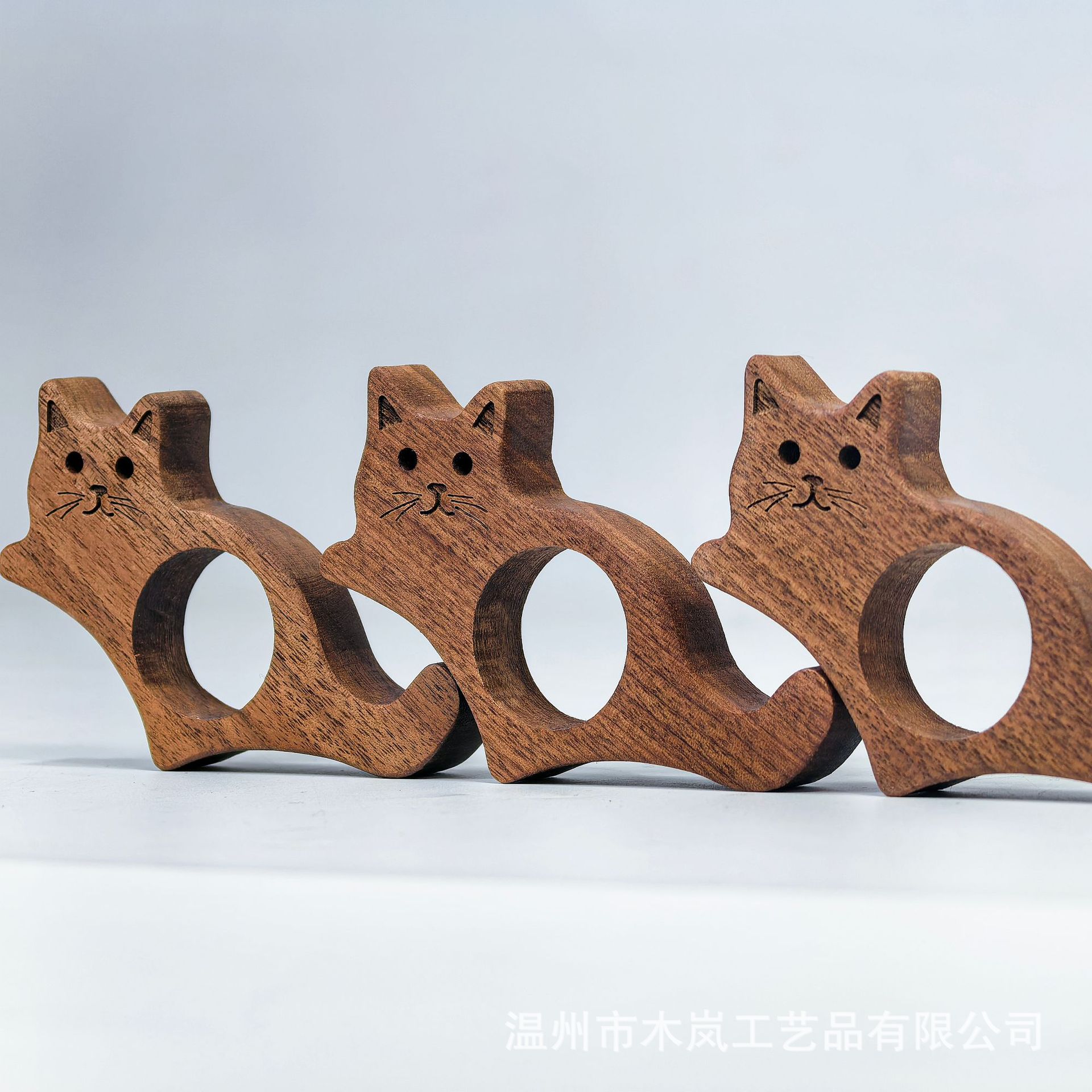 Cross-Border Supply Creative Wooden Pet Cat and Dog Thumb Bookmark Portable Thumb Book Page Holder Lazy One-Handed Book Press