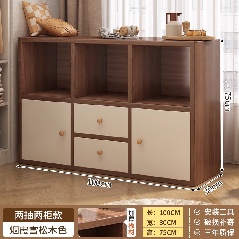 Estante de libros armario de almacenamiento sala de estar armario de almacenamiento integrado armario de pared casero armario de cuadrillas moderno y simple estante de alquiler de estudiantes