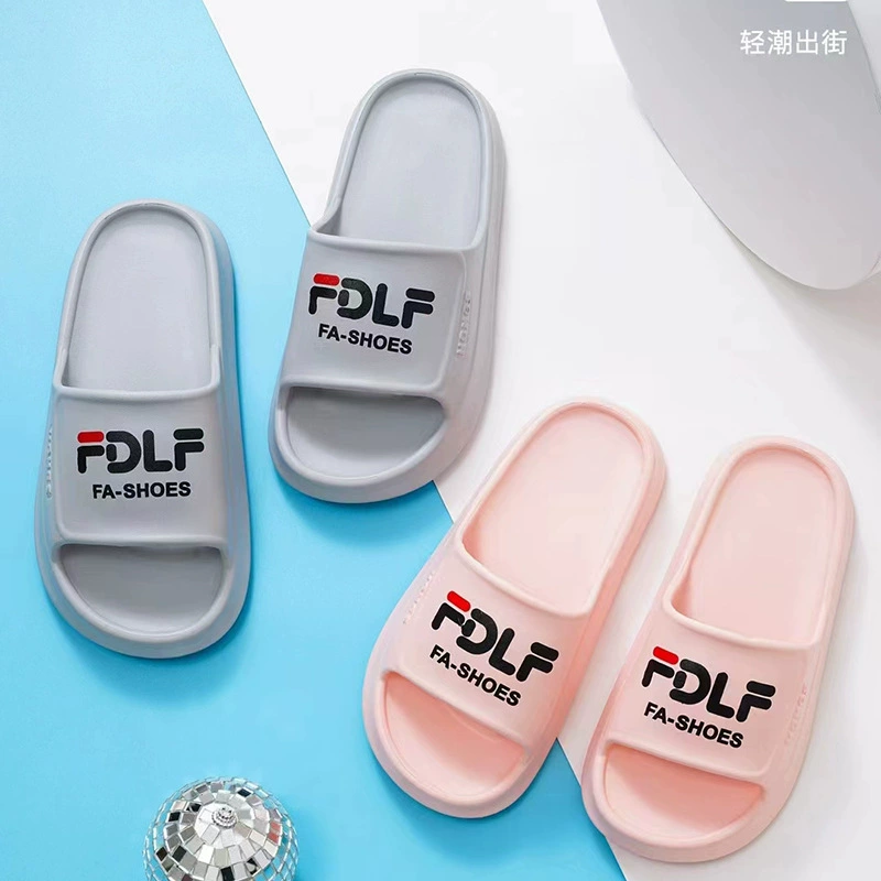 Тапочки без шнурков, мужская летняя верхняя одежда, домашняя одежда с толстой подошвой, для дома и дома, для пары, Нескользящие тапочки, женские летние