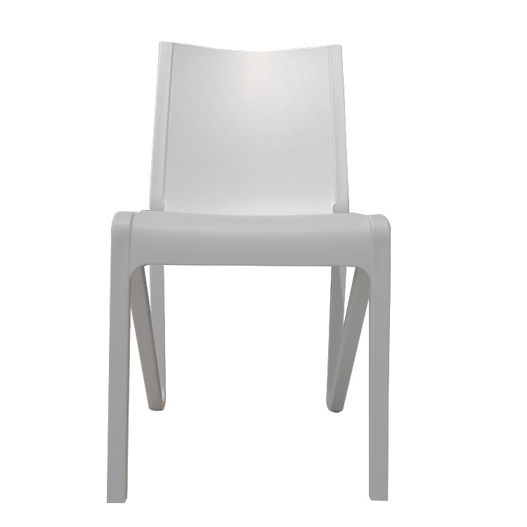 silla de plástico nórdica al por mayor silla de comedor simple sillón de respaldo de sala de estar taburetes de comedor
