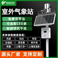 Ифань Малая метеорологическая станция Ветер Ветер Ветер Фотогальваническая метеорологическая станция Монитор окружающей среды Микро-сельскохозяйственная метеорологическая станция