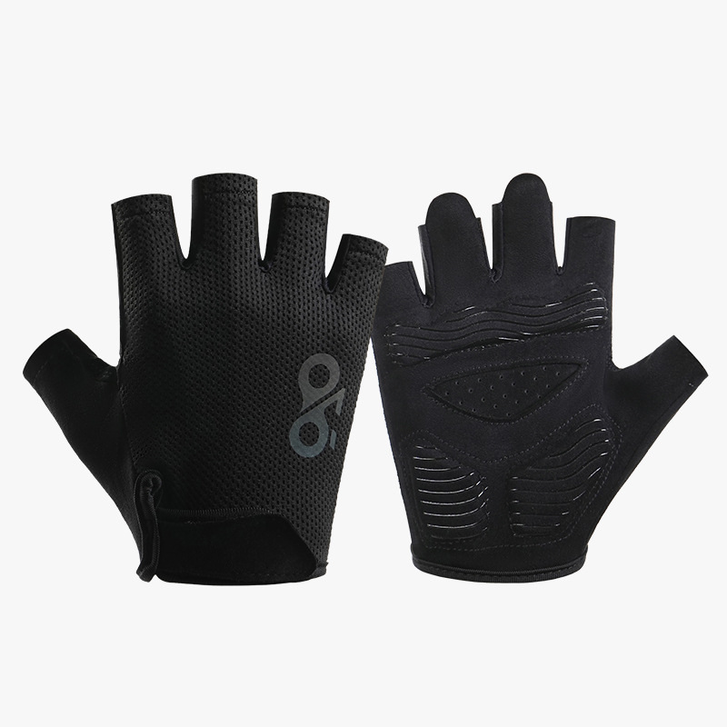Guantes de ciclismo de verano D490 antideslizantes y amortiguadores deportes al aire libre fitness transpirable bicicleta de carretera de montaña guantes de medio dedo