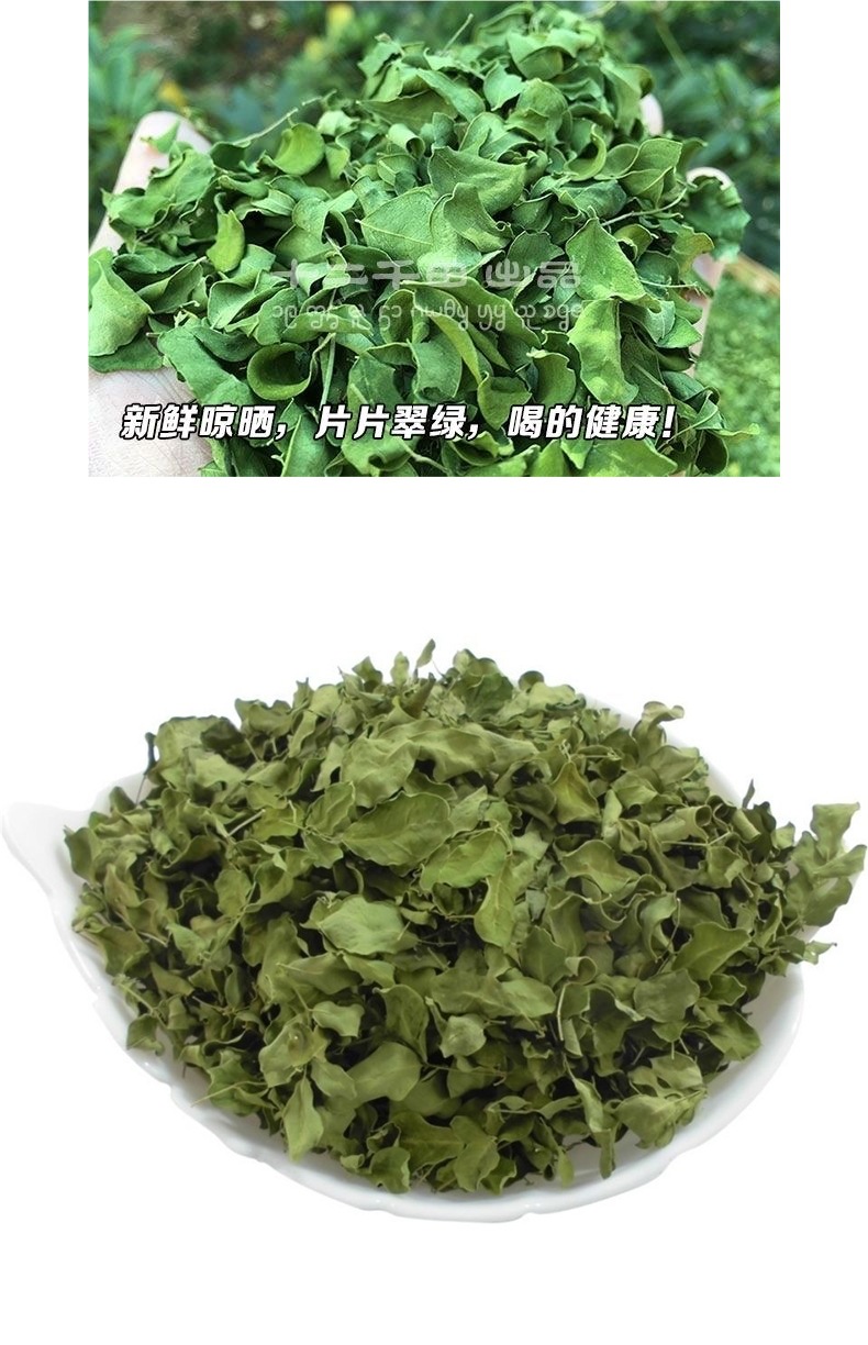 Moringa Leaf (Moringa oleifera) — Sun-Dried Loose Leaf Tea, 500g Food Herb key features