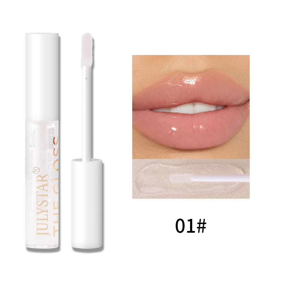 Carina Makeup fournit une hydratation longue durée, une nourriture transparente, un brillant et un éclaircissement miroir pour le brillant et l'huile à lèvres._voghion.com