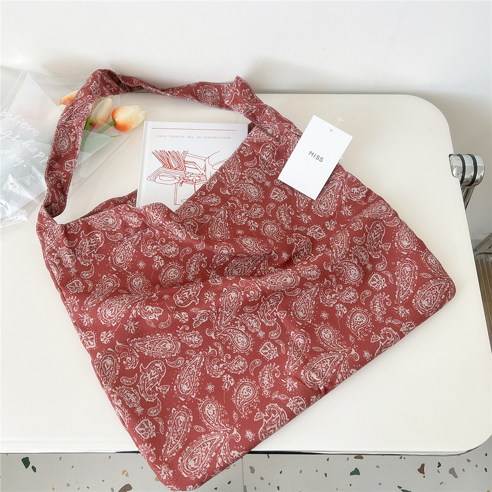 Summer Season Women's Medium Polyester Flower Leopard Sexy Pillow Shape Open Underarm Bag