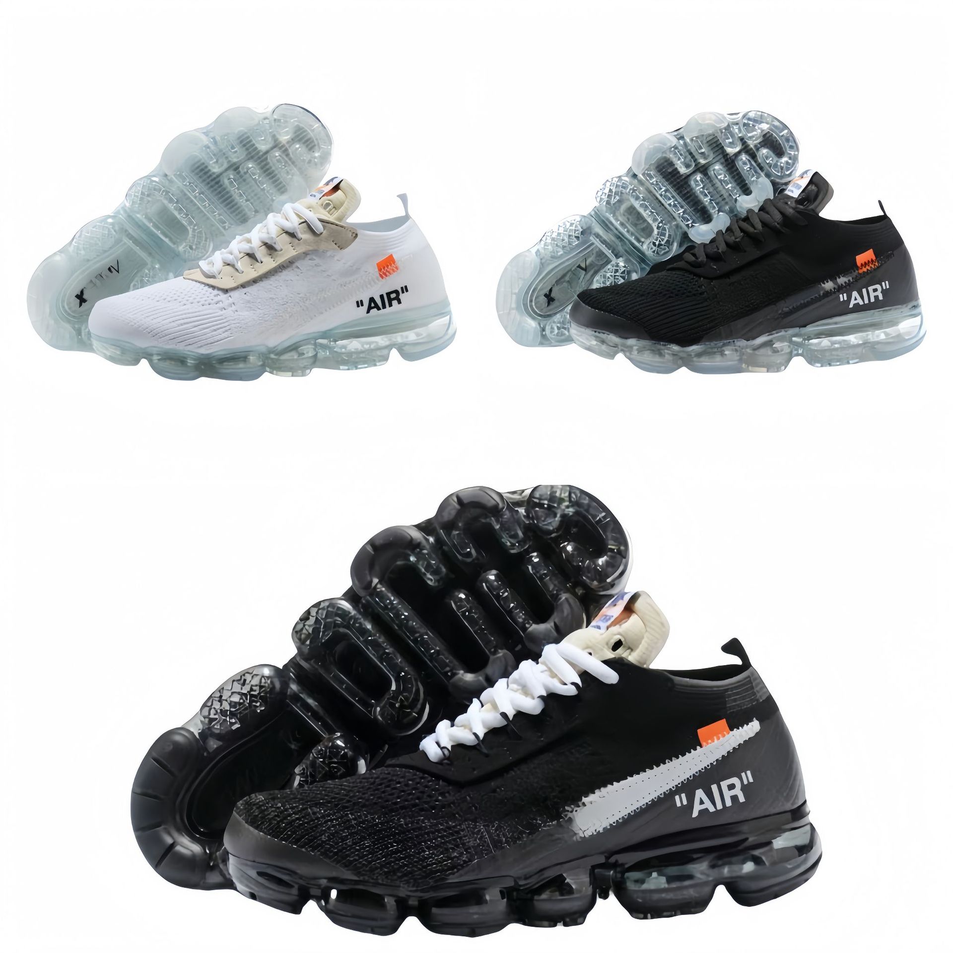 Comercio exterior transfronterizo Putian Max 2018 cojín de aire de amortiguación de palma completa para hombres y mujeres zapatos para correr moda todo-fósforo deportes tendencia zapatos de mujer