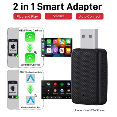 Car Carplay Box Auto Simsiz CarPlay və Android Auto - mini-h