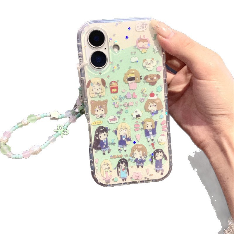 日系アニメ軽音少女コレクションはiPhone16リンゴ15ProMax/14/13携帯ケースの新製品を適用している|undefined