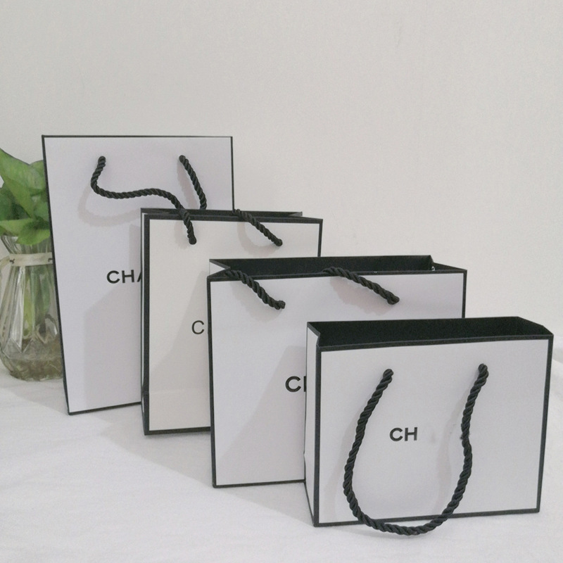Ch lipstick handbag perfume paper bag fragrant home lipstick gift bag perfume tote bag