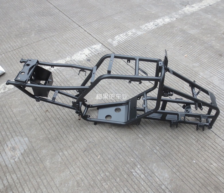 Go-kart accessories: Big Bull ATV main body frame, chassis frame, universal for axle transmission chain rear axle