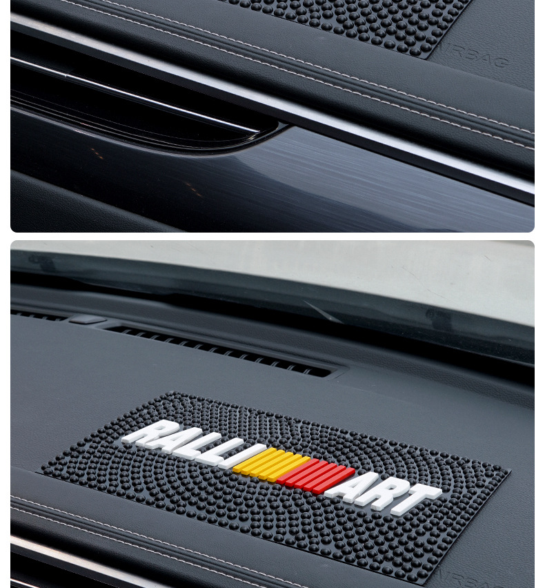 Car Center Console Anti-slip Mat New Car Supplies Ornaments Fixed Car Mat Large Particle Car Storage Mat
