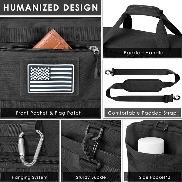tactics luggage belt bag for traveling