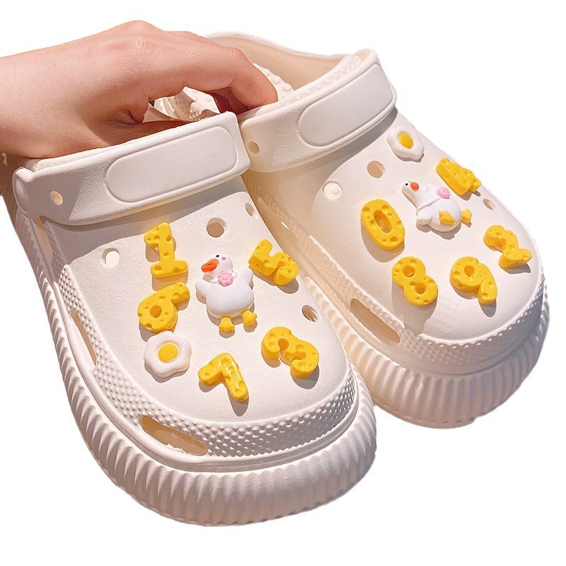 Новые Kulomi Yugui Shoes Buckle Diy Cartoon Ins Creative Three-dimensional Vegetable Animal Decorative Shoes Flowers