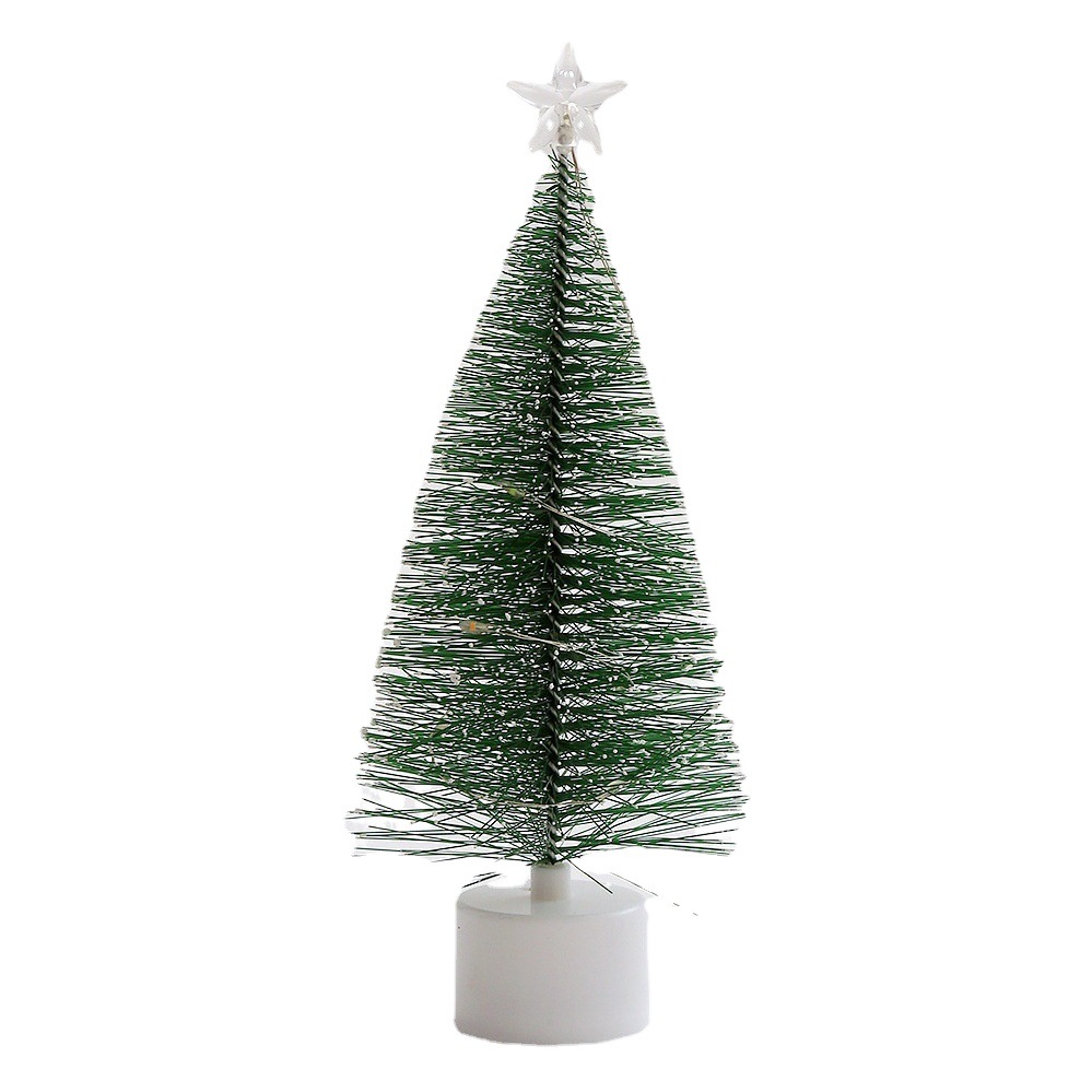 Transfronterizo LED colorido luminoso árbol de Navidad regalo de Navidad ventana atmósfera decoración jardín de infantes